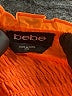 Bebe 100% Polyester Orange Cocktail Dress Size XXL - photo 7