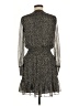 MICHAEL Michael Kors Animal Print Brown Cocktail Dress Size M - photo 2
