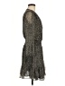 MICHAEL Michael Kors Animal Print Brown Cocktail Dress Size M - photo 4
