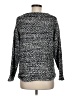 NY Collection Tweed Black Pullover Sweater Size M - photo 2