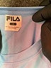 FILA 100% Polyester Blue Active T-Shirt Size 4 - photo 3