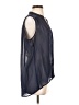 Studio Y Blue Sleeveless Blouse Size M - photo 4