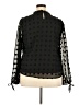 Liumilac Black Long Sleeve Blouse Size 2X - photo 2