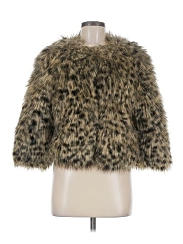 MICHAEL Michael Kors Faux Fur Jacket (view 1)