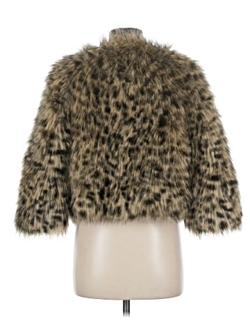 MICHAEL Michael Kors Faux Fur Jacket (view 2)