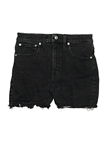 Madewell High-Rise Denim Shorts in Lunar Wash (view 1)