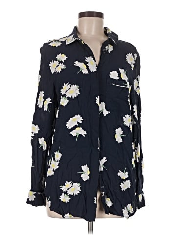 Ganni Long Sleeve Blouse (view 1)