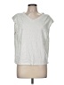 Babaton Silver Short Sleeve Top Size M - photo 1