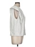 Babaton Silver Short Sleeve Top Size M - photo 4