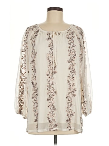 Skye's The Limit 3/4 Sleeve Blouse (view 1)