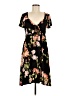 Tommy Bahama Floral Black Casual Dress Size M - photo 1