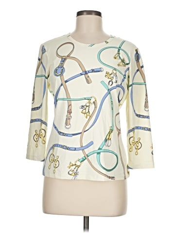 J. McLaughlin 3/4 Sleeve T-Shirt (view 1)