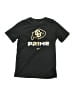 Nike 100% Polyester Black Short Sleeve T-Shirt Size L (kids) - photo 1