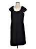 J.Crew 100% Wool Solid Black Casual Dress Size 8 - photo 1