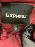 Express 100% Polyester Solid Burgundy Jacket Size XS - photo 6