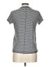 Rag & Bone Stripes Silver Short Sleeve T-Shirt Size L - photo 2