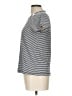Rag & Bone Stripes Silver Short Sleeve T-Shirt Size L - photo 5