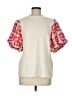 THML Ivory Short Sleeve Blouse Size M - photo 1