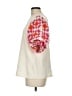 THML Ivory Short Sleeve Blouse Size M - photo 5