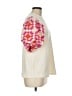 THML Ivory Short Sleeve Blouse Size M - photo 4