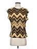Jaipur Gold Short Sleeve Blouse Size L - photo 1