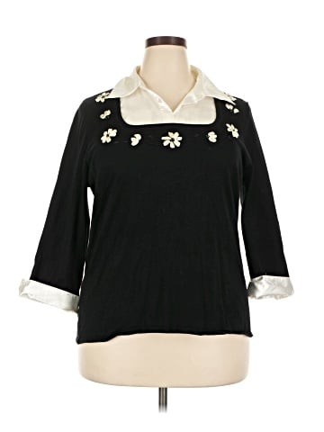 Notations Pullover Sweater (view 1)