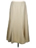 Cato Solid Ivory Formal Skirt Size 8 - photo 1