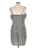 Shein Curve Checkered-gingham Black Casual Dress Size 12 - photo 2