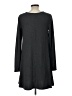 Old Navy Solid Gray Casual Dress Size L - photo 2