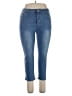Unbranded Solid Blue Jeans Size XL - photo 1