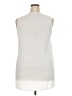 Susan Graver White Sleeveless Blouse Size 18 - photo 2