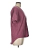 Falls Creek Burgundy Short Sleeve Top Size L - photo 4