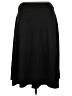 Cato Solid Black Casual Skirt Size 18 - photo 2