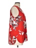 Violet & Claire 100% Polyester Red Sleeveless Blouse Size L - photo 4
