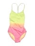 Art Class Tie-dye Pink One Piece Swimsuit Size 8 - photo 1
