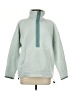 J.Crew 100% Polyester Teal Fleece Size M - photo 1