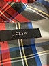 J.Crew 100% Cotton Argyle Red Long Sleeve Blouse Size P (estimated, petite) - photo 7