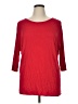 Unbranded Red 3/4 Sleeve T-Shirt Size 1X (estimated) - photo 1