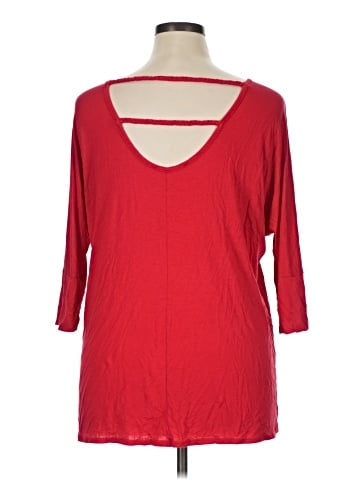 Unbranded 3/4 Sleeve T-Shirt (view 2)