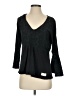 Odd Molly Black 3/4 Sleeve Top Size 2 - photo 1