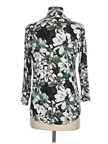 Cable & Gauge 3/4 Sleeve Blouse (view 2)