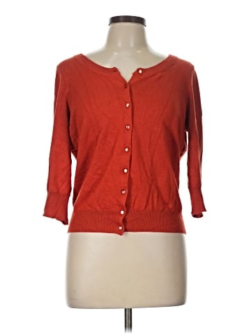 Red 3/4 Sleeve Top (view 1)