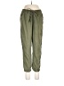 Point Sur Solid Green Linen Pants Size 10 - photo 1