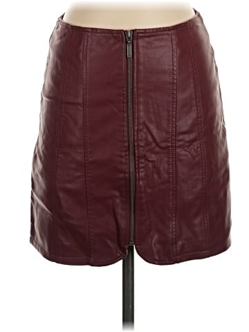 Free People Faux Leather Skirt (view 1)