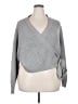 Ashley Stewart 100% Acrylic Gray Pullover Sweater Size 3X Plus - photo 1
