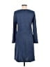 PrAna Solid Blue Casual Dress Size M - photo 2