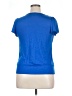 I.N. Studio Blue Short Sleeve Top Size XL Petite - photo 2