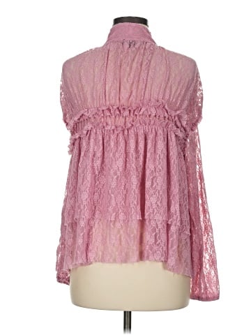 INC International Concepts Long Sleeve Blouse (view 2)