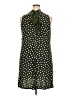 Assorted Brands Polka Dots Black Casual Dress Size 2X - photo 2
