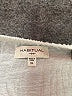 Habitual White Short Sleeve Blouse Size XL (4) - photo 4